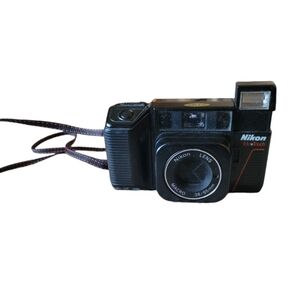 Nikon Teletouch Camera Vintage Black Untested
